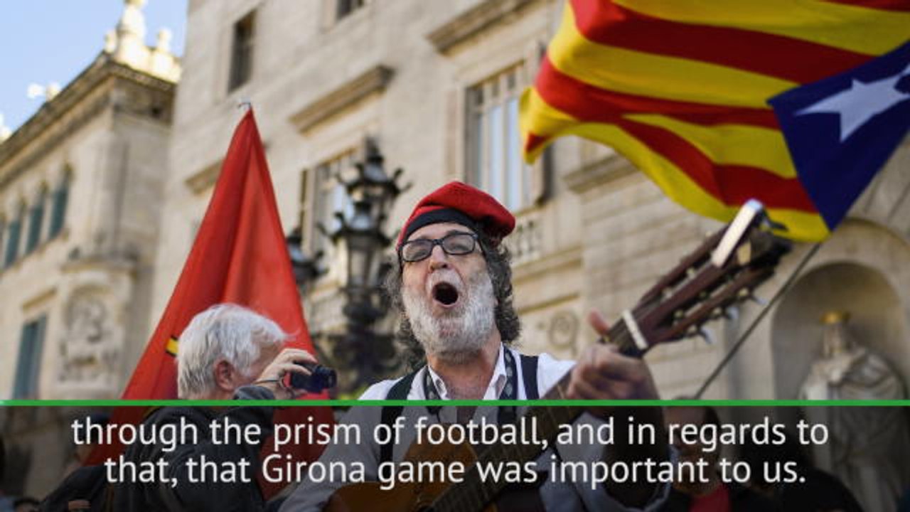 Barca's Deulofeu focused on football, not politics