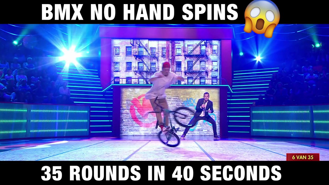 AMAZING BMX FLATLAND RECORD - TV SHOW