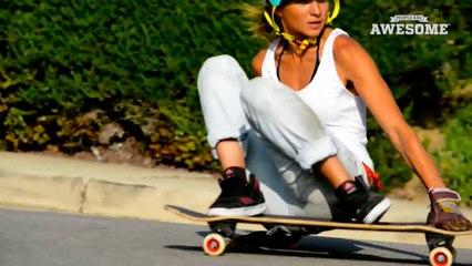 PEOPLE ARE AWESOME (Downhill Edition) _ Skateboarding & Mountain Biking
