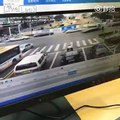 Crazed driver runs over scooter riders