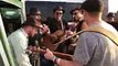 Noble Jacks backstage with Mad Dog Mcrea @ Glastonbury Festival 2017