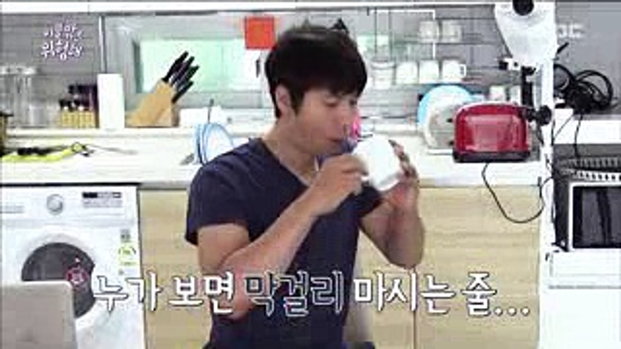 [Co-Vacation Daniel & Yong Jun Hyung] Jun Hyung's Having A Hard Time To Wake Up 20170827