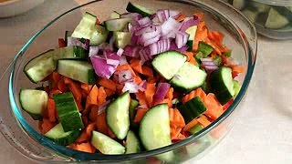 Weight Watchers  Healthy Superfood Salad w dill dressing  4 SP
