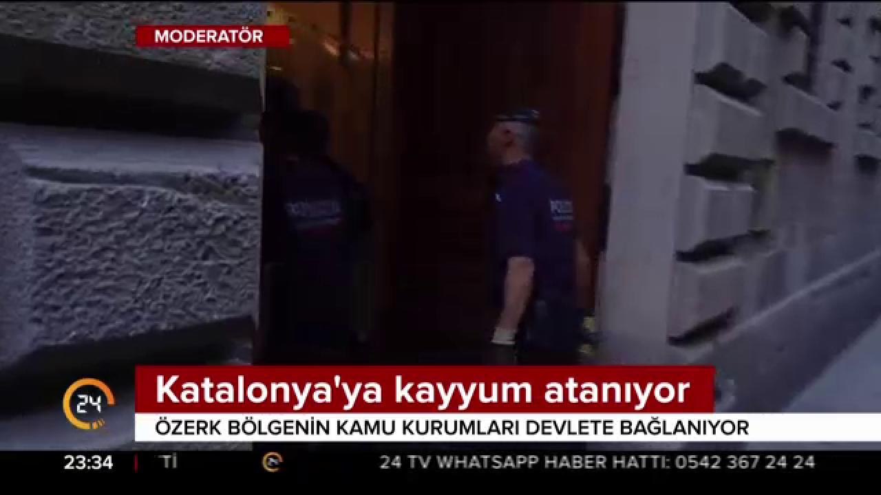 Katalonya'ya kayyum atanıyor