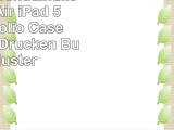 SZHTSWU Schutzhülle für iPad Air  iPad 5 Slim Fit Folio Case Zeichnung Drücken Bunte