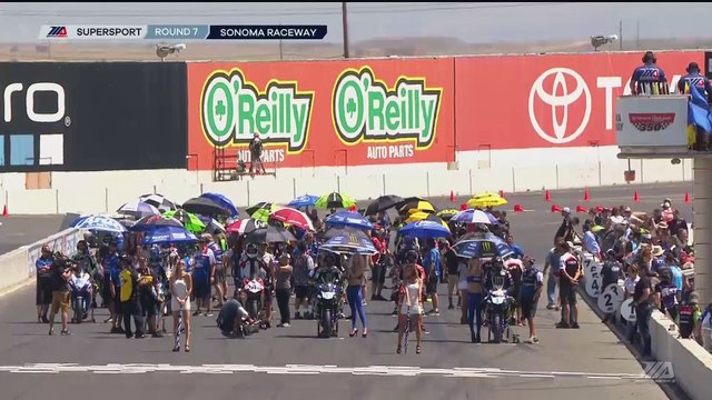 2017 MotoAmerica Championship At Sonoma Raceway Supersport Race 1