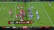 Travis Kelce makes leaping 19-yard catch, celebrates with flare