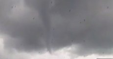 Funnel Cloud Spotted in Ludington, Michigan