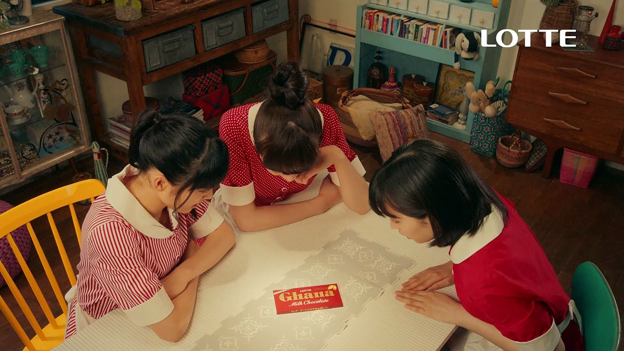 【土屋太鳳・松井愛莉・広瀬すず出演】ロッテ ガーナ この冬ガーナで何をする？篇