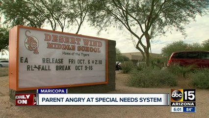 Maricopa mother mad over special needs classroom policy