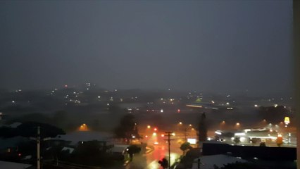 Lightning Strikes Just Metres Away From Hotel Room