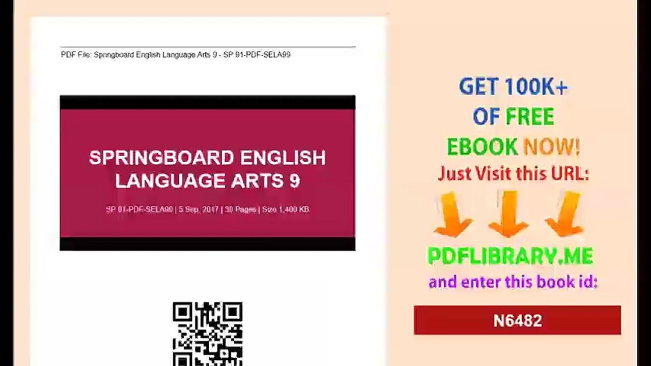 Springboard English Language Arts 9