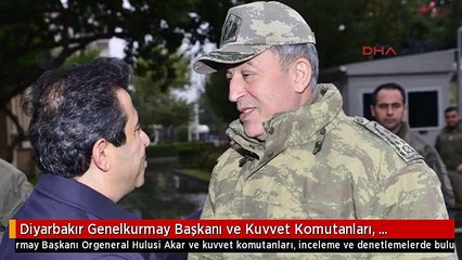Diyarbakır Genelkurmay Başkanı ve Kuvvet Komutanları, Diyarbakır'da