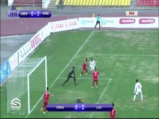 0-2 Goal AFC  U19 Champ Qual  Group A - 31.10.2017 Oman U19 0-2 U.A.E. U19