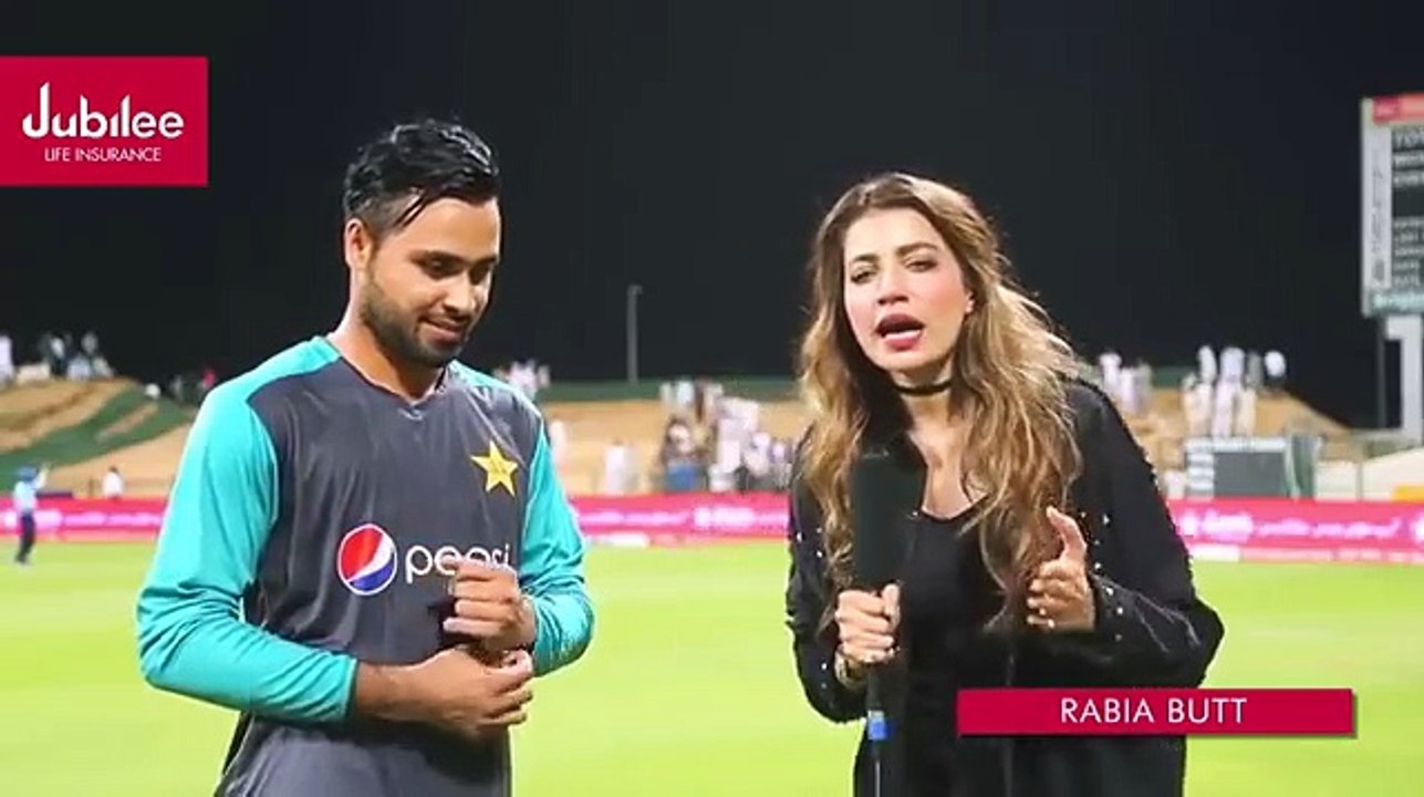 Faheem Ashraf Interview after the first-ever hat-trick in T20Is against Sri Lanka