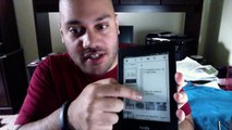 Amazon Kindle Paperwhite unboxing and setup