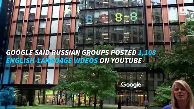 Google: Russian groups made 1K YouTube videos during election