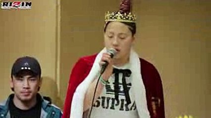 2017.4.17　一夜明け会見 KINGレイナ選手コメント