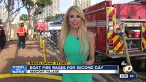 Boat fire rages for second day on San Diego Bay-MFMsimLDzTY