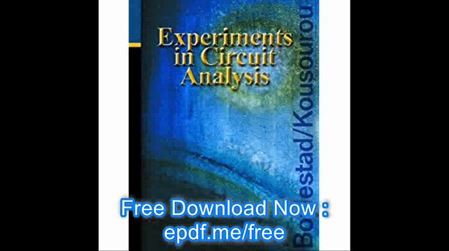 Experiments in Circuit Analysis Lab Manual