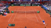 Dan Evans incredible backhand winner against Jeremy Chardy in the Davis Cup-dvPd4TogBPM