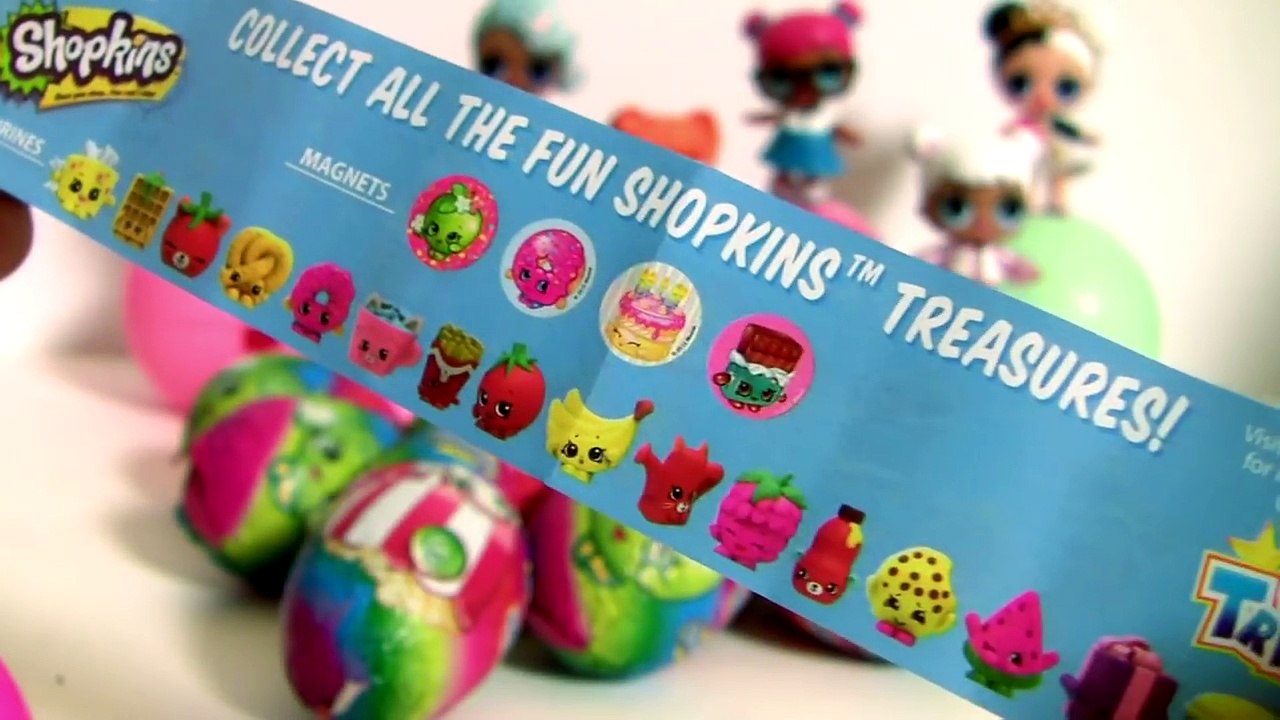 Surprise Chocolate Eggs Shopkins Choco Treasure Full Case 2017 Unboxing-9x0b518vz5M