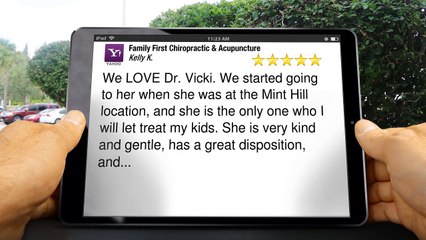 Family First Chiropractic and Acupuncture Charlotte Wonderful 5 Star Review by Kelly K.