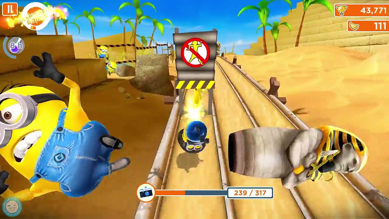 Despicable Me 2 - Minion Rush Minion Dad In The Pyramids