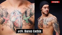 25 Shocking TATTOOS WWE SuperStars - How Many Can you Guess