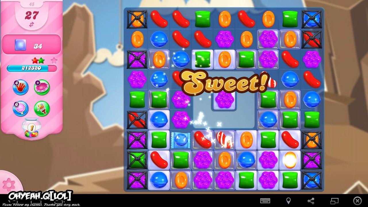 Candy Crush Saga - Level 45