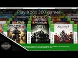 Xbox One, New Guide, and Backwards Compatibility