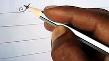 How to write impressive hand writing with pencil  pencil calligraphy