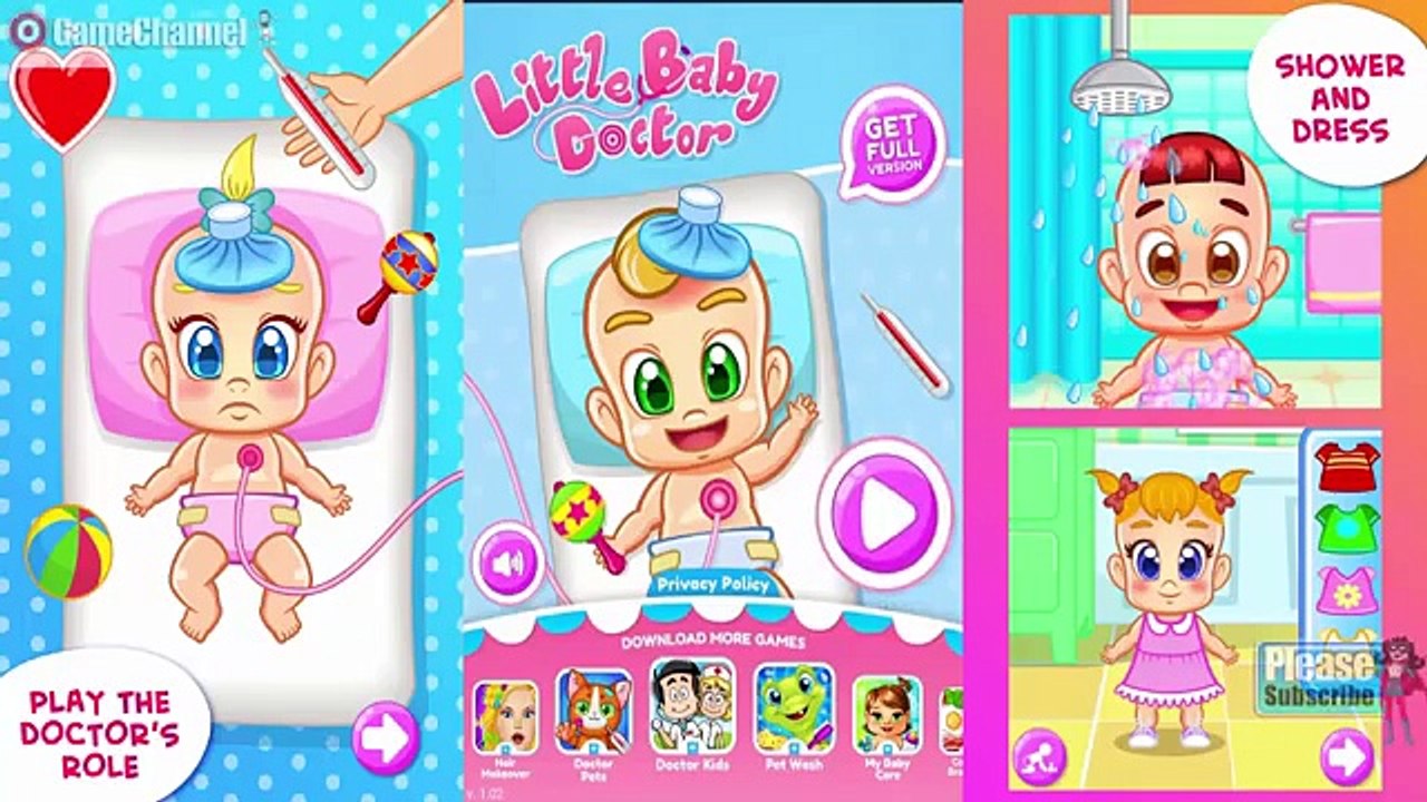 Little Baby Doctor Android İos bubadu Free Game GAMEPLAY VİDEO