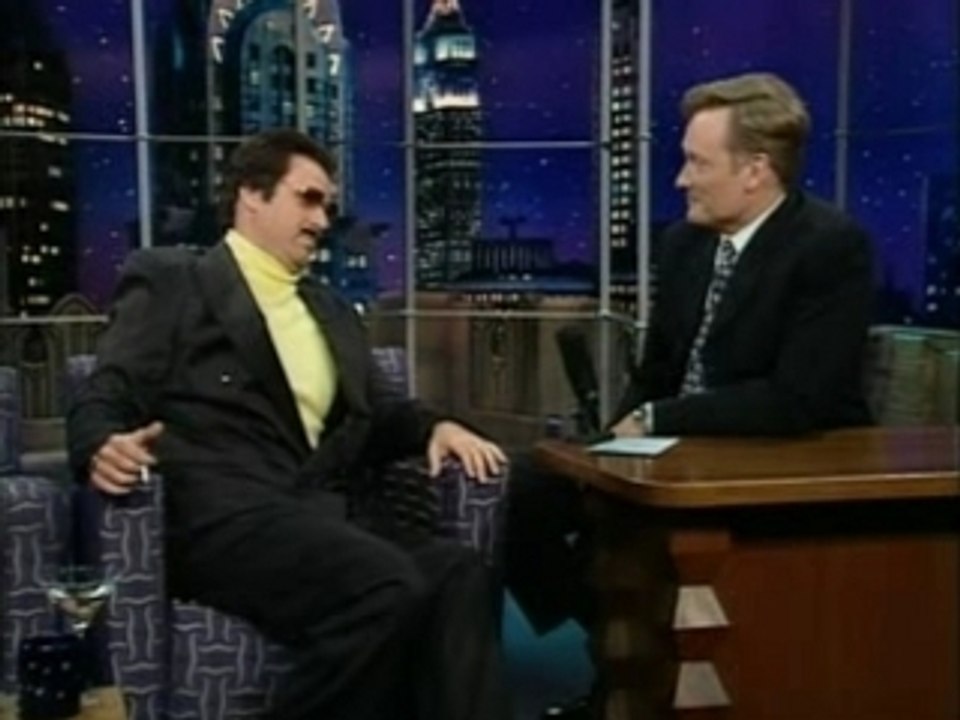 Ferrell on Conan as Robert Goulet