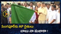 AP farmers Tour to Singapore సింగపూర్‌కు AP రైతులు : బాబు నా మజాకా | Oneindia Telugu