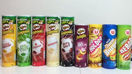 PRINGLES CHALLENGE ! 9 GOÛTS | Swan VS Néo