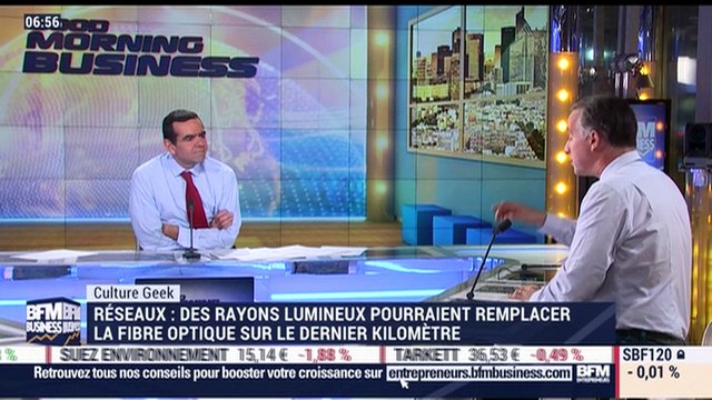Frédéric Simottel: Des rayons lumineux en guise de fibre optique - 31/10