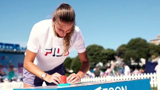 Karolina Pliskova Trophy Building Challengea at the Aegon International-h15Q7NV667w