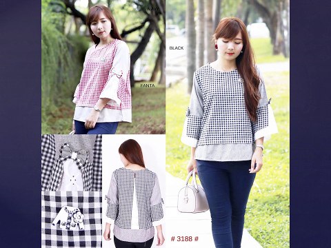 BAJU CANTIK!! WA 0821-1111-2055, Baju Kuliah Lengan Panjang