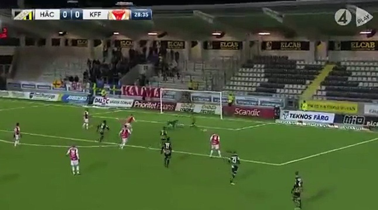 Hacken 2:0 Kalmar (Swedish Allsvenskan. 29 October 2017)