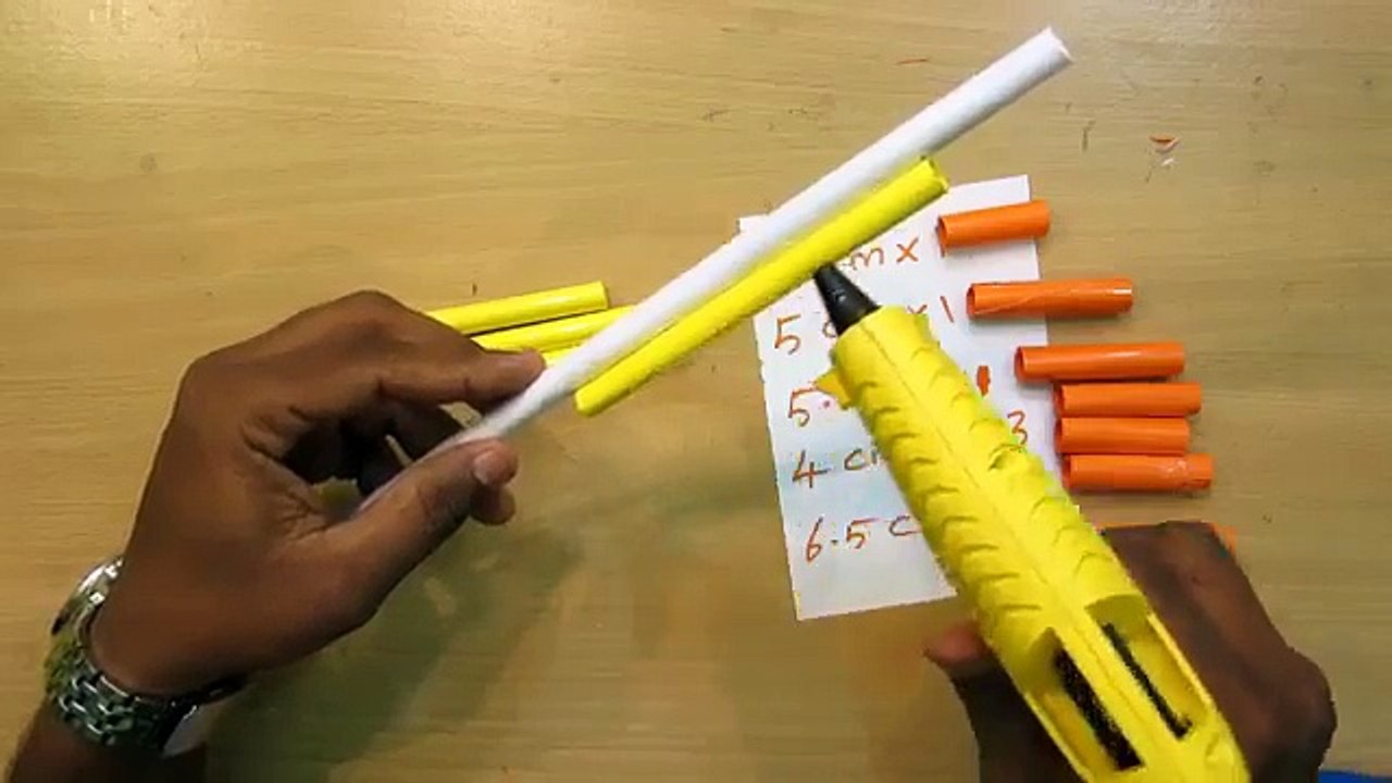 Cách làm súng anaconda đơn giản bằng giấy✔