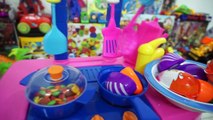 Cooking toys kitchen set Surprise Eggs for Kids play baby toys Xavi ABCkids #kitchenset