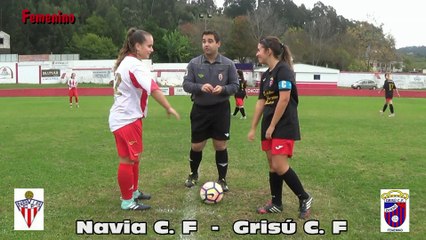 FUTBOL. NAVIA C. F - GRISÚ C. F. Femenino