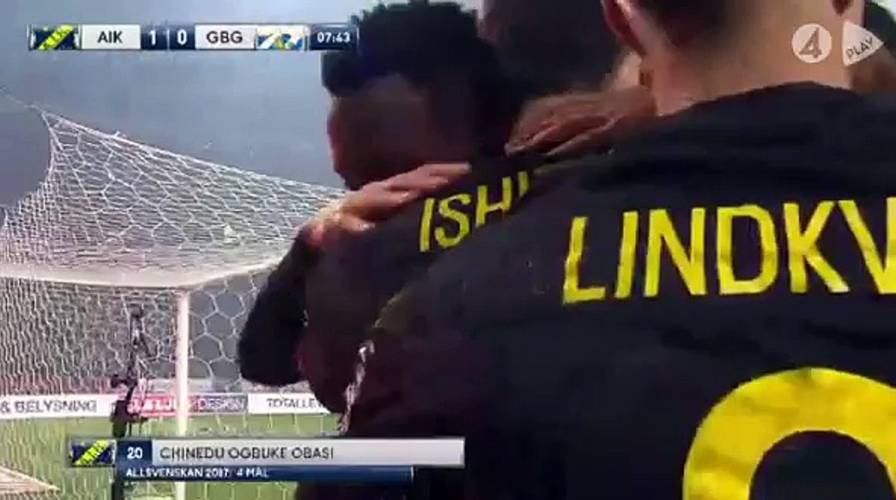 AIK 2:1 Goeteborg (Swedish Allsvenskan. 30 October 2017)