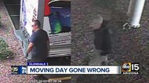 Woman wakes up to find her items stolen from a secured U-Haul truck