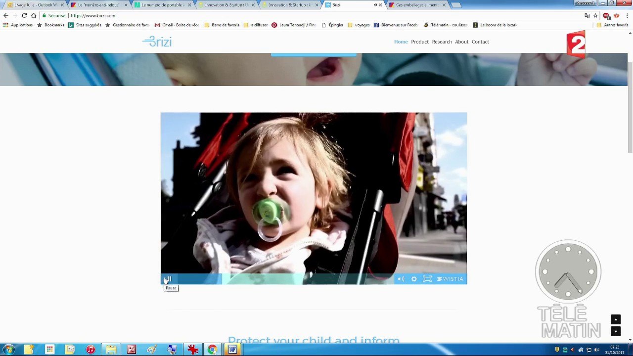 Un filtre à air pour protéger les bébés de la pollution