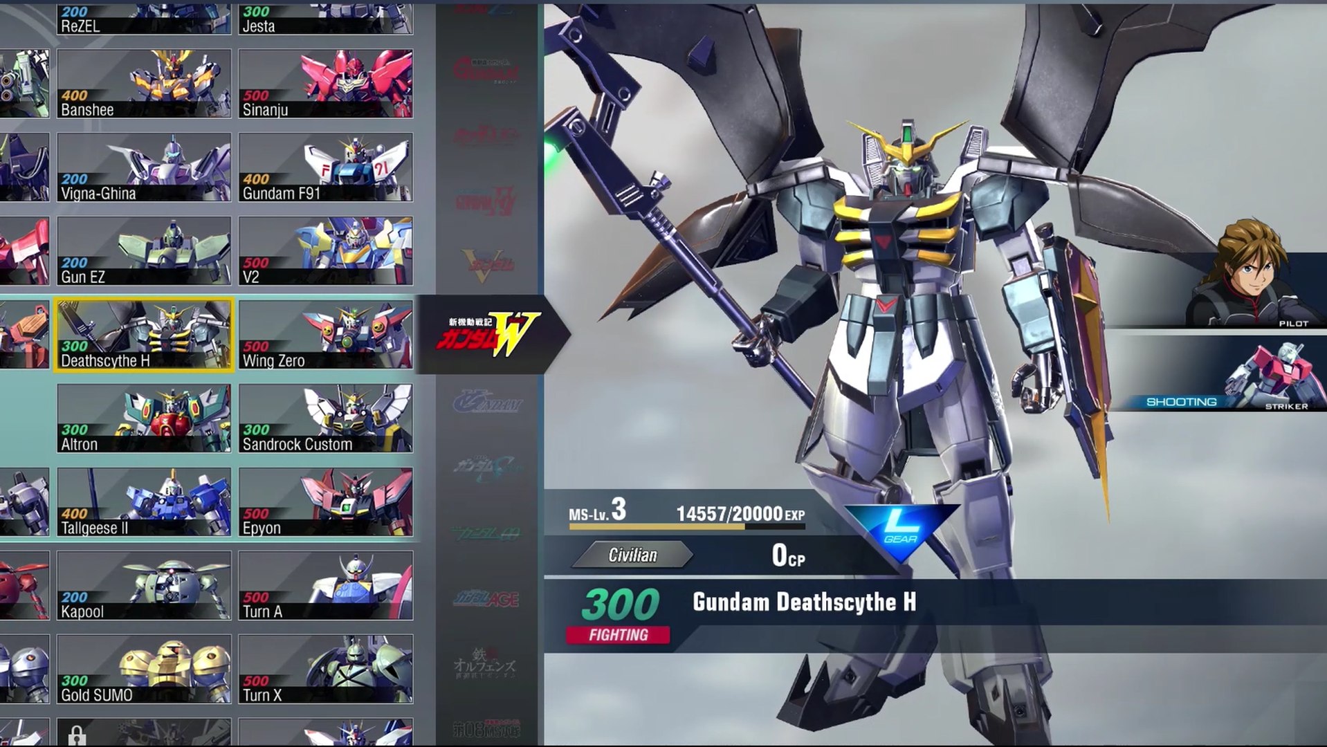 Gundam Versus Combo Guide Deathscythe Video Dailymotion