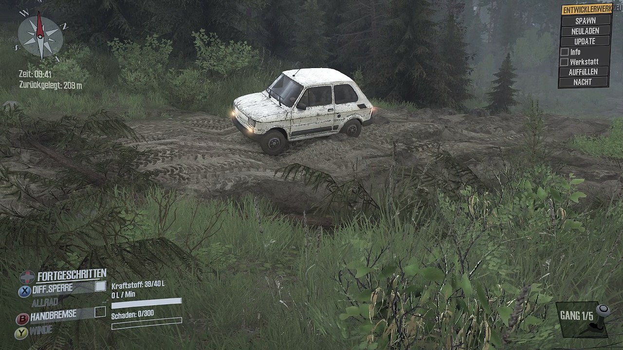 Spintires mudrunner | fiat 126