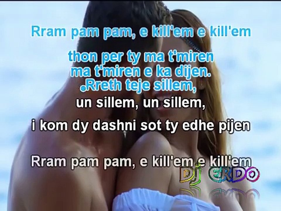 Genta Ismaili-Dy dashni karaoke shqip_ instrumental_ teksti_lyrric