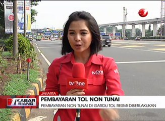 Pembayaran Non Tunai di Gardu Tol Resmi Diberlakukan